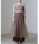 ESTHE／Cut-Out Organza Dress