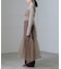 ESTHE／Cut-Out Organza Dress