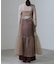 ESTHE／Cut-Out Organza Dress