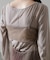ESTHE／Cut-Out Organza Dress