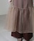 ESTHE／Cut-Out Organza Dress