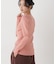 クルーネックリブニットカーディガン