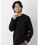 アンチスメルクルーネックTシャツ 長袖