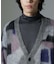 「着るアート」YUTAKA KAWAI モヘヤミックスカーディガン