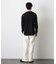 ミニワッフルクルーネックTシャツ 長袖