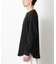 ミニワッフルクルーネックTシャツ 長袖