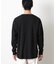 ミニワッフルクルーネックTシャツ 長袖