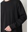 ミニワッフルクルーネックTシャツ 長袖