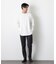 ミニワッフルクルーネックTシャツ 長袖