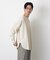 ミニワッフルクルーネックTシャツ 長袖