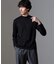 ｢FORMAL JERSEY｣モックネックカットソー長袖