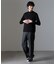 ｢FORMAL JERSEY｣モックネックカットソー長袖
