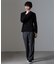 ｢FORMAL JERSEY｣モックネックカットソー長袖