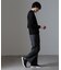 ｢FORMAL JERSEY｣モックネックカットソー長袖