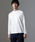 ｢FORMAL JERSEY｣モックネックカットソー長袖