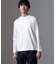 ｢FORMAL JERSEY｣モックネックカットソー長袖