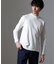 ｢FORMAL JERSEY｣モックネックカットソー長袖