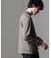 ｢FORMAL JERSEY｣モックネックカットソー長袖