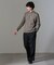 ｢FORMAL JERSEY｣モックネックカットソー長袖