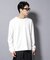 「FORMAL JERSEY」 クルーネックカットソー長袖