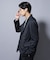 ｢Damerino Select｣ RENU(R)T／Wシャドーチェックジャケット（セットアップ可）