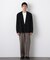 「FORMAL JERSEY」ノーカラーカーディガン