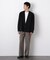 「FORMAL JERSEY」ノーカラーカーディガン