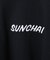 Anti Soaked(R)×SUNCHAI ロゴ刺繍 汗染み防止 Tシャツ長袖