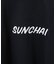 Anti Soaked(R)×SUNCHAI ロゴ刺繍 汗染み防止 Tシャツ長袖