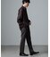｢N TROUSERS PREMIUM｣RENURウール混洗えるサキソニーパンツ(セットアップ可)