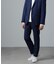 ｢N TROUSERS PREMIUM｣RENURウール混洗えるサキソニーパンツ(セットアップ可)