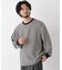 コーマコットン先染めボーダーTシャツ 長袖