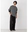 コーマコットン先染めボーダーTシャツ 長袖