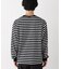 コーマコットン先染めボーダーTシャツ 長袖