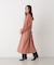 ボリュームスリーブギャザーワンピース