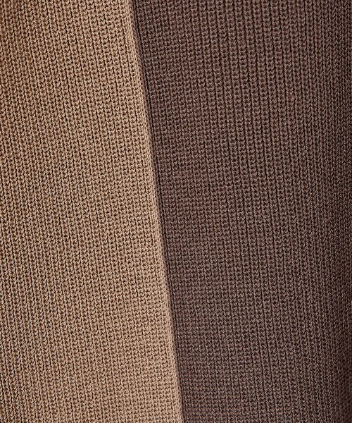 バイカラー 片畦 ニットポロシャツ｜アバハウスのアウトレット通販