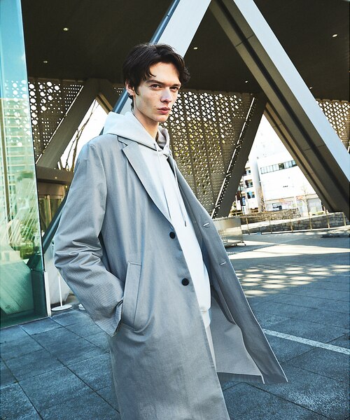 Air Hole Stretch/セットアップ対応】チェスターコート / スプ