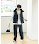 2WAYフードダウンベスト