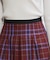 チェックスカート