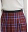 チェックスカート