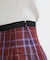 チェックスカート
