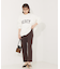【XSサイズ展開】【セットアップ対応】ウールタッチテーパードパンツ