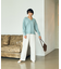 ウールライクイージーストレートパンツ