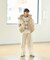 ウールライクイージーストレートパンツ
