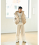 ウールライクイージーストレートパンツ