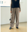 ウールライクイージーストレートパンツ