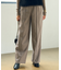 ウールライクイージーストレートパンツ
