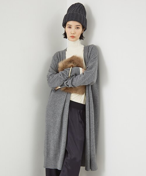 COCUCA】ウールロングカーディガン｜アバハウスのアウトレット通販