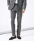 【FLEX PANTS/セットアップ対応】ストレッチ ポンチ スラックス