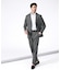 【FLEX PANTS/セットアップ対応】ストレッチ ポンチ スラックス